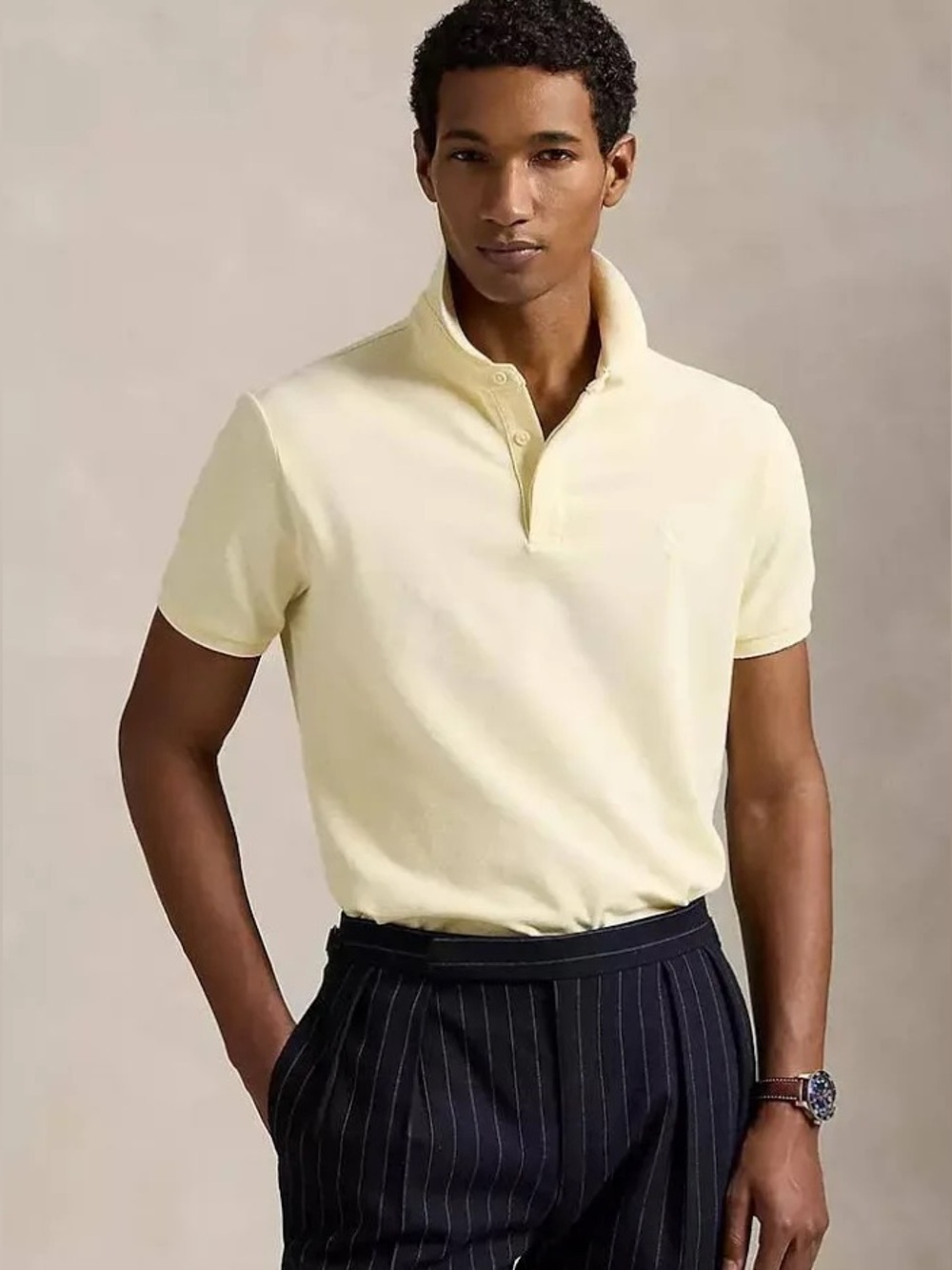 NWT Polo Ralph Lauren Classic Fit Stretch Mesh Polo Shirt.